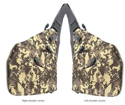 Multifunctional Concealed Tactical Storage Gun Bag Holster Men's Left Right Nylon Shoulder Bag Anti-theft Bag Chest Bag Hunting