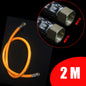 NuoNuoWell Plunger Pump High Pressure PVC Spray Hose Φ8.5x14mm Agriculture Pesticide Spray Garden Watering Pipe