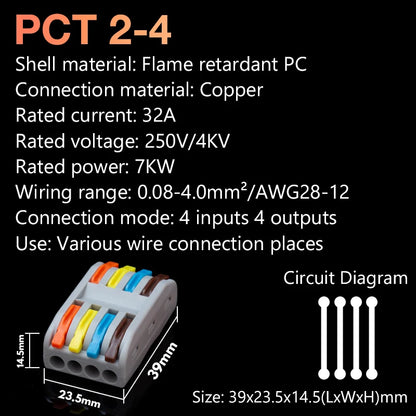 Trianglelab Mini Fast Wire Cable Connectors High Quality Cable Plug Line Connector Heater Thermistor MOTOR Line Extension