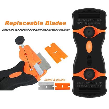 Razor Scraper Car Window Film Glue Cleaner Blade Tint Ceramic Glass Wrap Sticker Remover Kitchen Home Squeegee Tool