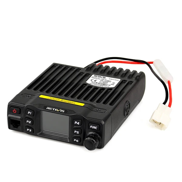 Retevis RT95 Mobile Ham Radio Two-way Car Radio VHF UHF Dual Band Mobile Radio Station Transceiver Base Station for Camping