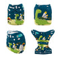 U Pick ALVABABY Digital Position Cloth Diapers Baby Reusable Modern Cloth Nappy for Baby with 1pc Microfiber Insert
