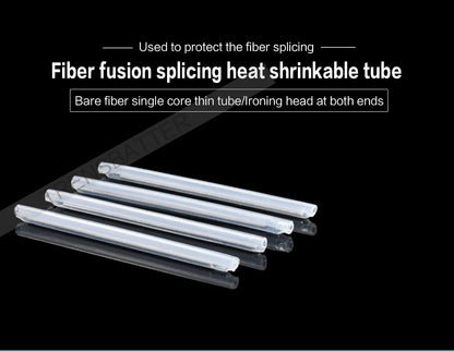 500/1000pcs 40mm 45m 60mm Fiber Optic Fusion Protection Splice Sleeves Heat Shrink Tube Fiber Optic Hot Melt Tube optic smouve