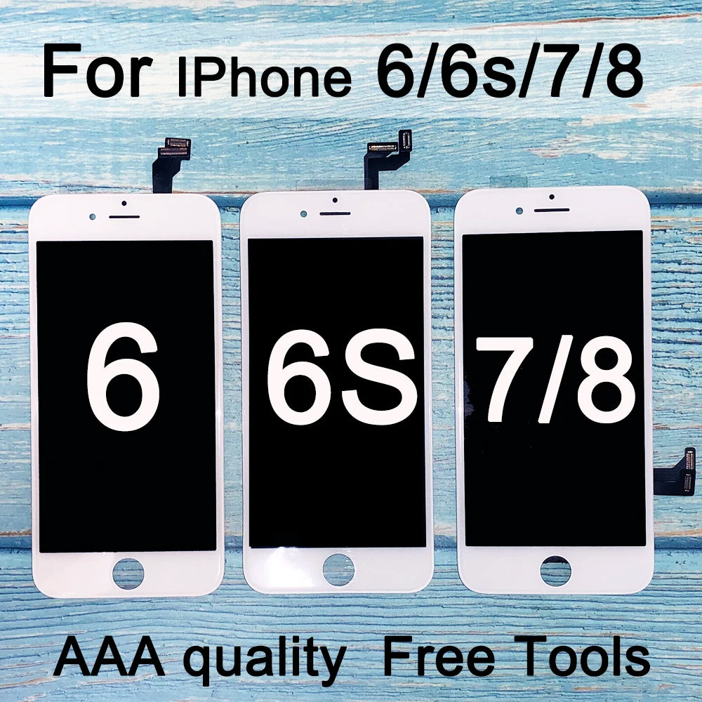 180days Warranty LCD For iPhone 6 6S 7 8 Plus Screen Replacement LCD Display Perfect 3D Touch Digitizer Assembly Wholesale Kit
