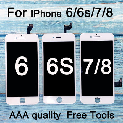 180days Warranty LCD For iPhone 6 6S 7 8 Plus Screen Replacement LCD Display Perfect 3D Touch Digitizer Assembly Wholesale Kit