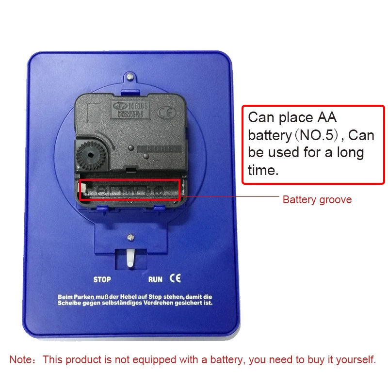 Car Parking Disc Timer Clock Arrival Time Display Blue Plastic Parking Time Tools 24 Parking Disc Parking Meters