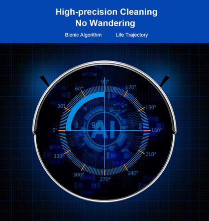LIECTROUX/LILIN C30B Robot Vacuum Cleaner 6000Pa Suction, Map navigation with Memory,Wifi APP,Electric Water Tank,Wet Mop