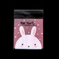 50/100 pcs 10x13cm Opp Self-Stick Transparent Packing Bear Owl Cookie Candy Wedding Birthday Christmas Party Gift Bag Wholesale