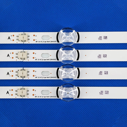8 PCS/set LED Backlight Strip For  42LB5610 42LB5800 42LB585V 42LB650V 42LB5850 42LB585B 42LB585U 42LB585V 42LF6500 42LB6200