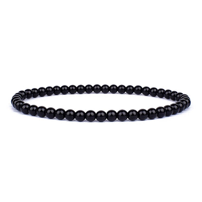 4mm 6mm Mini Energy Charm Bracelet Natural Stone Beads Yoga Healing Bracelet Jewelry for Women Men Best Friend Gift Dropshipping