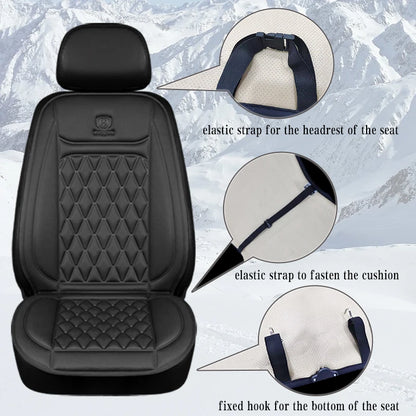 12/24V Heated Car Seat Cover Electric Car Seat Heating Pad Warm Winter Heated Seats Cushion Universal Automobile Seat Covers