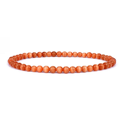 4mm 6mm Mini Energy Charm Bracelet Natural Stone Beads Yoga Healing Bracelet Jewelry for Women Men Best Friend Gift Dropshipping