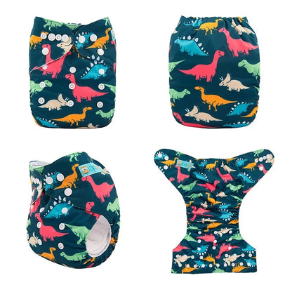 U Pick ALVABABY Digital Position Cloth Diapers Baby Reusable Modern Cloth Nappy for Baby with 1pc Microfiber Insert