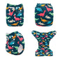 U Pick ALVABABY Digital Position Cloth Diapers Baby Reusable Modern Cloth Nappy for Baby with 1pc Microfiber Insert