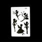 12 Design DIY Painting Template Wall Stencil Airbrush Scrapbook Coloring Embossing Album Diary Journal Drawing Copy Templates