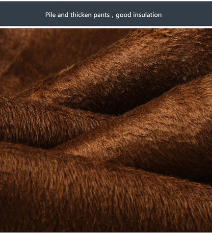 2023 New Men Activities Warm Jeans High Quality Famous Brand Autumn Winter Jeans warm flocking warm soft men jeans