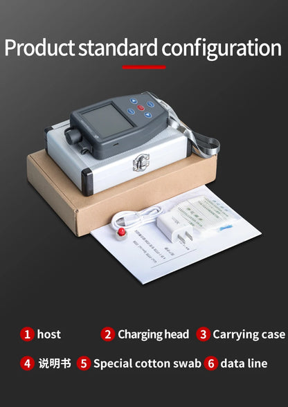 YOUYSI  4 in 1 FTTH OTDR Mini Optical Power Meter Stable light source VFL Multifunction can Test Active Fiber OTDR YYS-306N