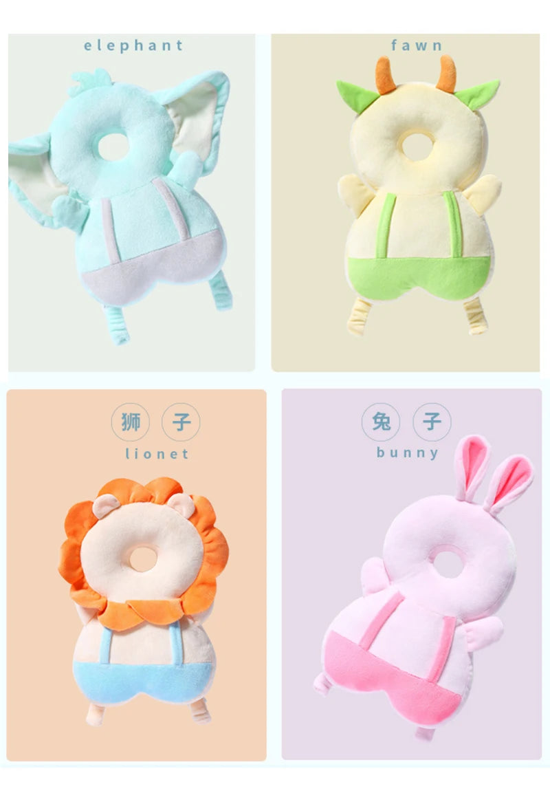 1-3T Toddler Baby Head Protector Safety Corner Guards Prevent Back Injured Angel Bee Cartoon Edge Security Protective Headgear