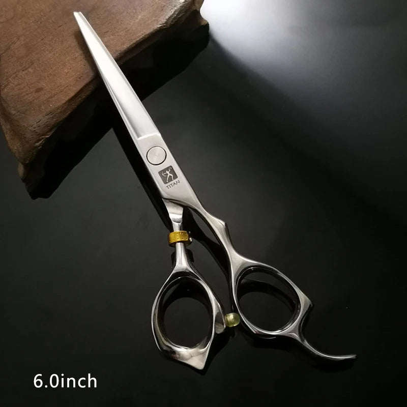 Titan 3D Scissors Professional Barber Hairdressing Shears Hair Cutting Machine Barber Shop Hair Scissors