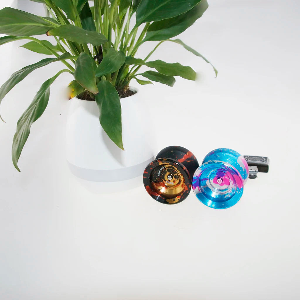 MAGICYOYO Y01-Node N12 Series Metal Yoyo Ball Toy 10-Ball Bearing W/ String Ropes Yoyo Toys N12 Yoyo