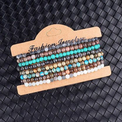 4mm 6mm Mini Energy Charm Bracelet Natural Stone Beads Yoga Healing Bracelet Jewelry for Women Men Best Friend Gift Dropshipping
