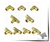 Tee Y 3 4 Way Brass Hose Connector Splicer Barb Pipe Fitting 4 6 8 10 12 19mm 25mm Tail Pneumatic Air Water Hose Coupler Adapter