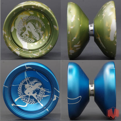 MAGICYOYO--N12 Great White Shark Delicate Touch Lasting Sleep Game Ball Promotions Classic Professional Metal YO-YO Toy Gift