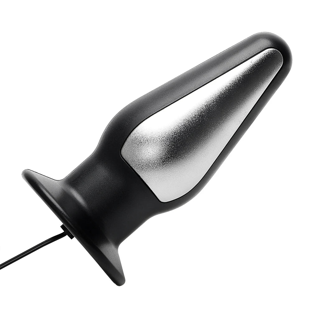 Electro Shock Anal Vaginal Plug Jump Egg Dildo Butt Plug Stimulator E-Stim Prostate Massager Electricity Accessory BDSM Sex Toy
