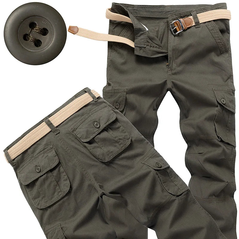 Men's Tactical Pants Casual Cargo Pants Outdoor Sports Work Trousers High Quality Joggers Hiking Pants Sweatpants for Men