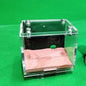 Ant Farm with External Water Tower and Garbage Area Yellow Soil Ant House Queen Breeding Area Ant Nest Anthill Castle Insect Box