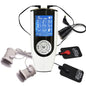 Electro Shock E-Stim Estim Kit Conductive Bands Penis Ring Extender Enlarger,Male Masturbator Cock Ring,BDSM Toys