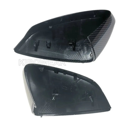 Pair Side Mirror Covers Caps for Audi A3 S3 8Y RS3 2025 2021 2022 Carbon /Black Auto replace housing case LHD