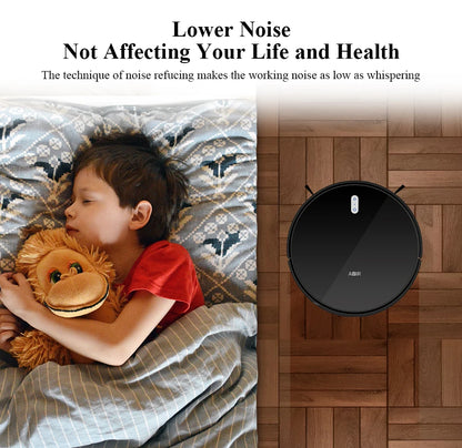 ABIR G20S Robot Vacuum Cleaner,Map Memory,6000Pa Suction,Remote Upgrade, Electric Wet Mop,WIFI APP Smart Floor Washing for Home