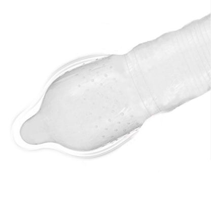 3Pcs Condoms Natural Latex Rubber Large Grain Condom Intimate Sex Toy Products