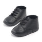 Baby Retro Leather Shoes Boy Girl Shoes Toddler Rubber Sole Anti-slip First Walkers Newborn Infant Moccasins Baby Crib Shoes