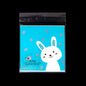 50/100 pcs 10x13cm Opp Self-Stick Transparent Packing Bear Owl Cookie Candy Wedding Birthday Christmas Party Gift Bag Wholesale