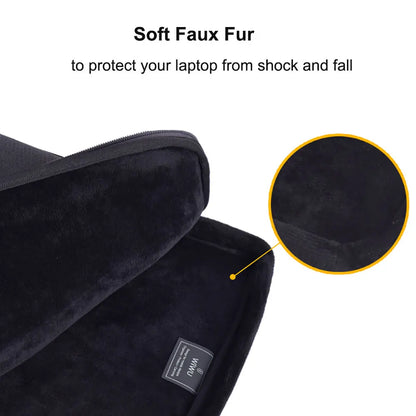 WIWU Waterproof Laptop Sleeve for MacBook Pro 14 2025 Laptop Bag Case for MacBook Air 13 15.3 2025 Fashion Notebook Bag 14 15.6