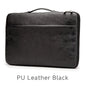 Kinmac Brand PU Leather Laptop Bag 12,13.3,14,15.4,15.6,16 Inch,Shockproof Sleeve Man Lady Women Case For MacBook Air Pro M1-2