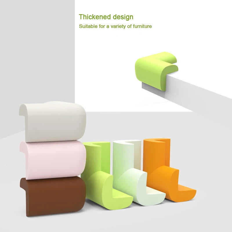 5/10Pcs Baby Safety Corner Home Soft Edge Corners Toddle Infant Safety Protection Furniture Protector Table Guards Cover
