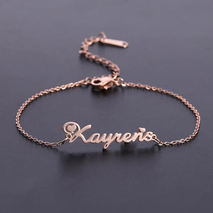 Sipuris Custom Name Bracelets With Crown For Women Stainless Steel Customized Personalized Unique Bracelet Jewelry Gifts