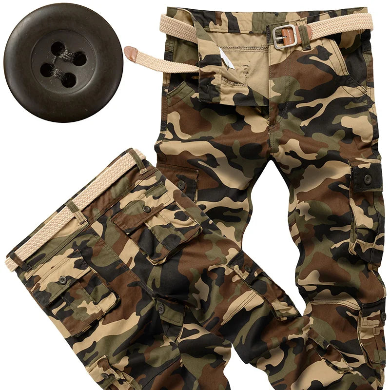 Men's Tactical Pants Casual Cargo Pants Outdoor Sports Work Trousers High Quality Joggers Hiking Pants Sweatpants for Men