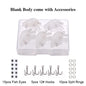 TREHOOK 5pcs 1.5g 3cm Mini Wobblers/Crankbait Fishing Lure Artificial Bait Hard Floating Wobbler for Fish Bass Fishing Tackle