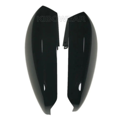 Pair Side Mirror Covers Caps for Audi A3 S3 8Y RS3 2025 2021 2022 Carbon /Black Auto replace housing case LHD