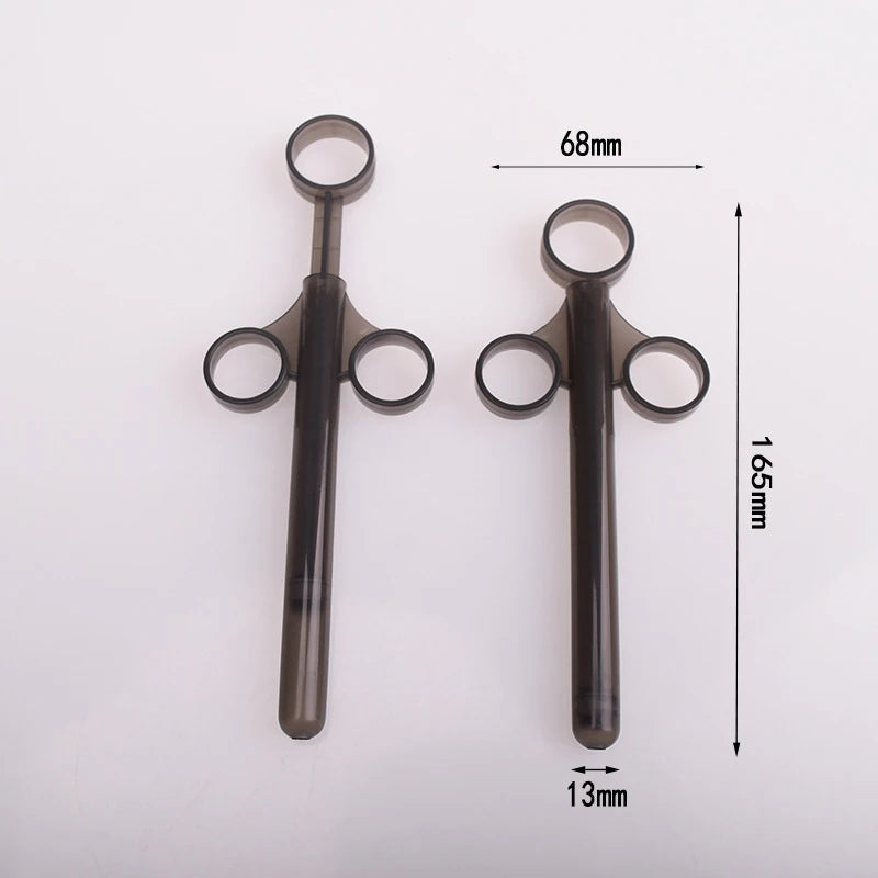 Portable Lubricant Applicator Lube Launcher Syringe Injector Enema Inject Oil Anal Vagina Clean Tools Sex Toys for Couples Gays