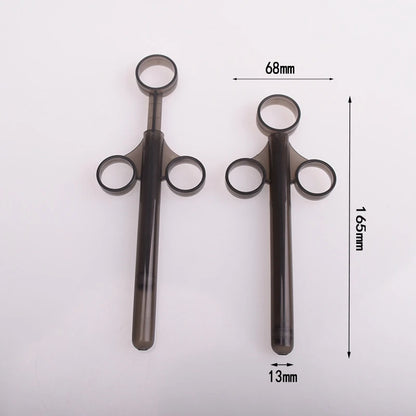 Portable Lubricant Applicator Lube Launcher Syringe Injector Enema Inject Oil Anal Vagina Clean Tools Sex Toys for Couples Gays