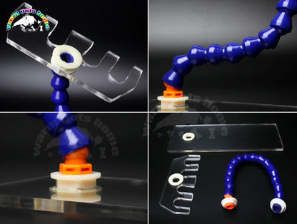 Anesthesia Breathing Circuit Support Acrylic Bracket for Corrugated Tube Holder Veterinary Equipment