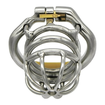 Ergonomic Stainless Steel Stealth Lock Male Chastity Device,Cock Cage,Penis Lock,Cock Ring,Chastity Belt,S054
