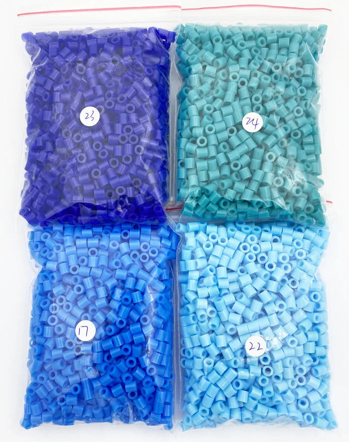 2000PCs/5MM Iron Beads Pixel Puzzle Iron Beads Mix Colors for Kids Hama Beads Perler Beads Diy High Quality Handmade Gift Toy