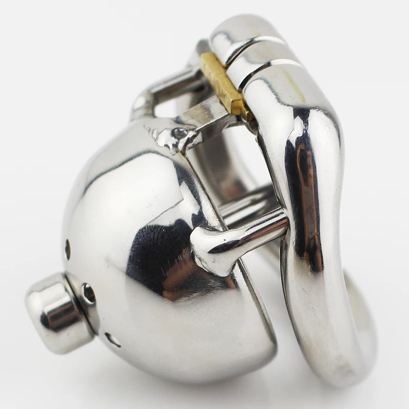 Super Small Male Chastity Cage With Removable Urethral Sounds Spiked Ring Stainless Steel Chastity Device For Men Cock Belt Toys