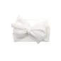Solid Baby Headband Adjustable Big Bowknot Hair Band Oversize Turban Newborn Headwear For Baby Girls Fashion Hair Accessories